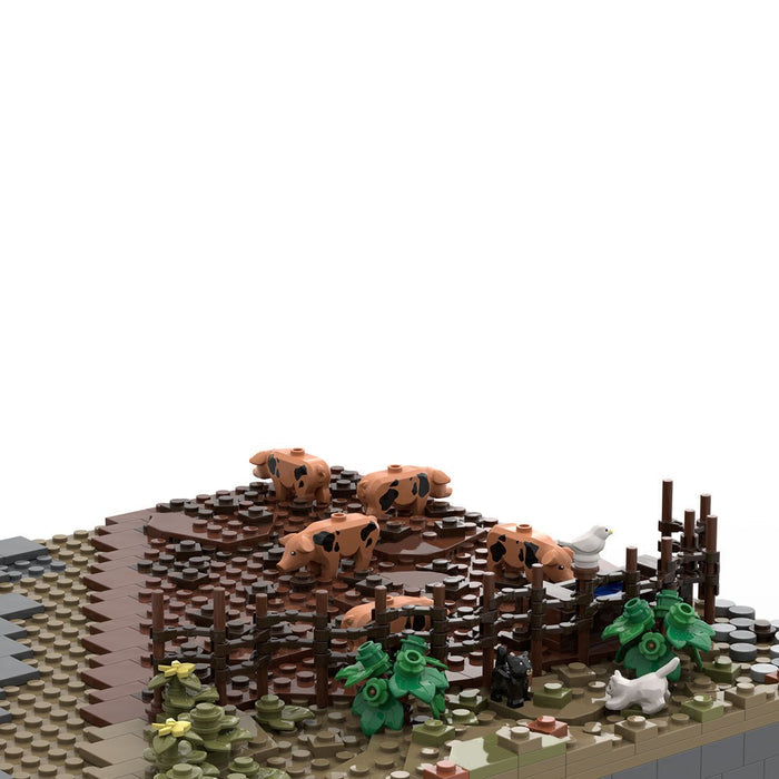 MOC - 208002 D6 Castle Hohengeroldseck Building Blocks - LesDiy - Building Blocks -
