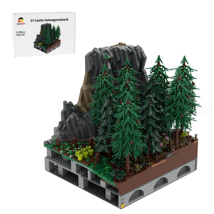 MOC - 208003 D7 Castle Hohengeroldseck Building Blocks - LesDiy - Building Blocks -