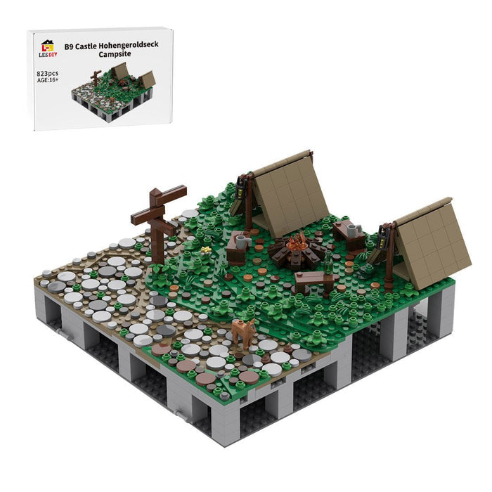 MOC - 208021 B9 Castle Hohengeroldseck Building Blocks - LesDiy - Building Blocks -