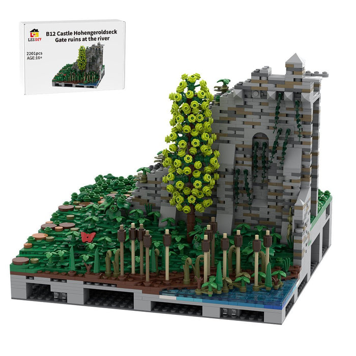MOC - 208029 B12 Castle Hohengeroldseck Building Blocks - LesDiy - Building Blocks -