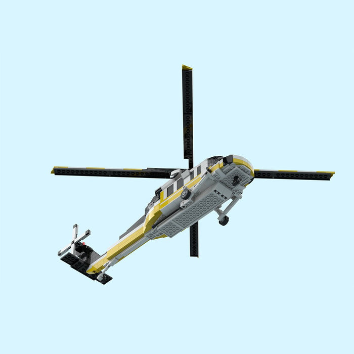 MOC - 208046 S - 70 Aerial Firefighting Helicopter Building Blocks - LesDiy - Building Blocks -