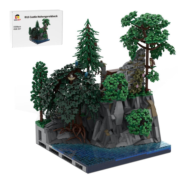 MOC - 208092 D13 Castle Hohengeroldseck Building Blocks - LesDiy - Building Blocks -