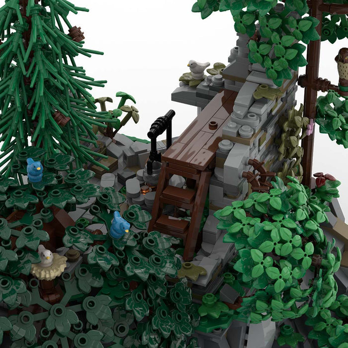 MOC - 208092 D13 Castle Hohengeroldseck Building Blocks - LesDiy - Building Blocks -