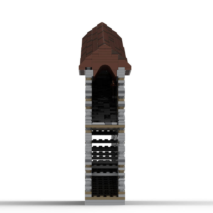 MOC - 208136 Building 06 Castle Hohengeroldseck - Castle Wall Building Blocks - LesDiy - Building Blocks -