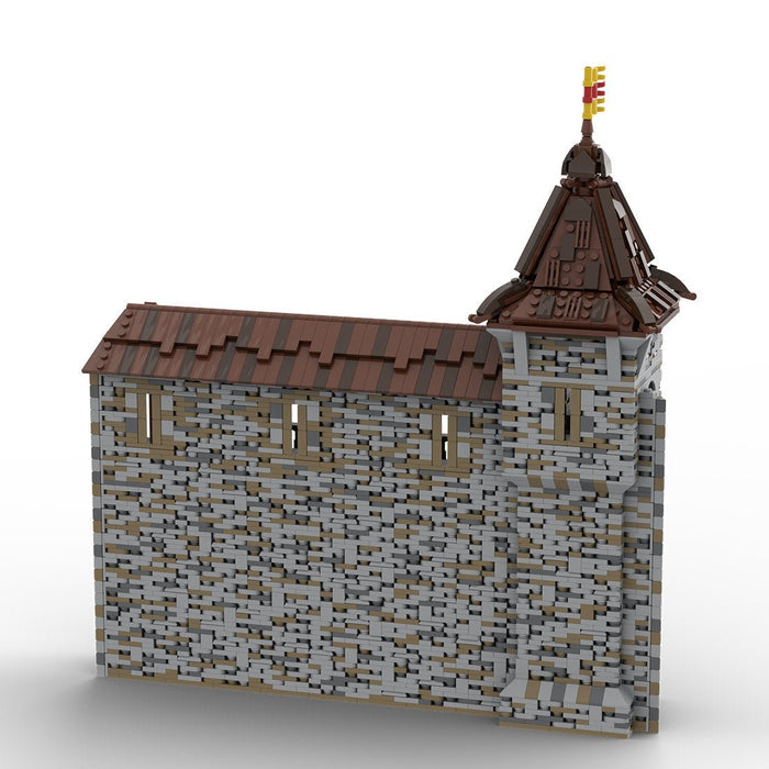 MOC - 208137 Building 07 Castle Hohengeroldseck - Castle Wall Building Blocks - LesDiy - Building Blocks -