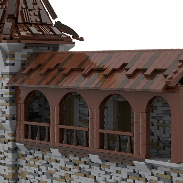 MOC - 208137 Building 07 Castle Hohengeroldseck - Castle Wall Building Blocks - LesDiy - Building Blocks -