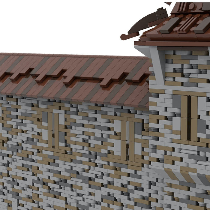 MOC - 208137 Building 07 Castle Hohengeroldseck - Castle Wall Building Blocks - LesDiy - Building Blocks -
