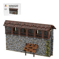 MOC - 208139 Building 08 Castle Hohengeroldseck - Castle Wall Building Blocks - LesDiy - Building Blocks -