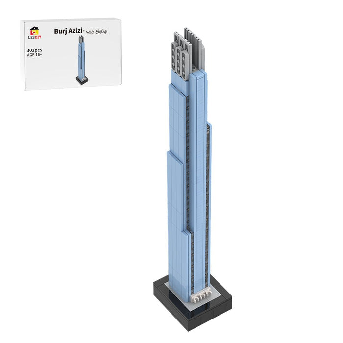 MOC - 208773 Burj Azizi Building Blocks - LesDiy - Building Blocks -