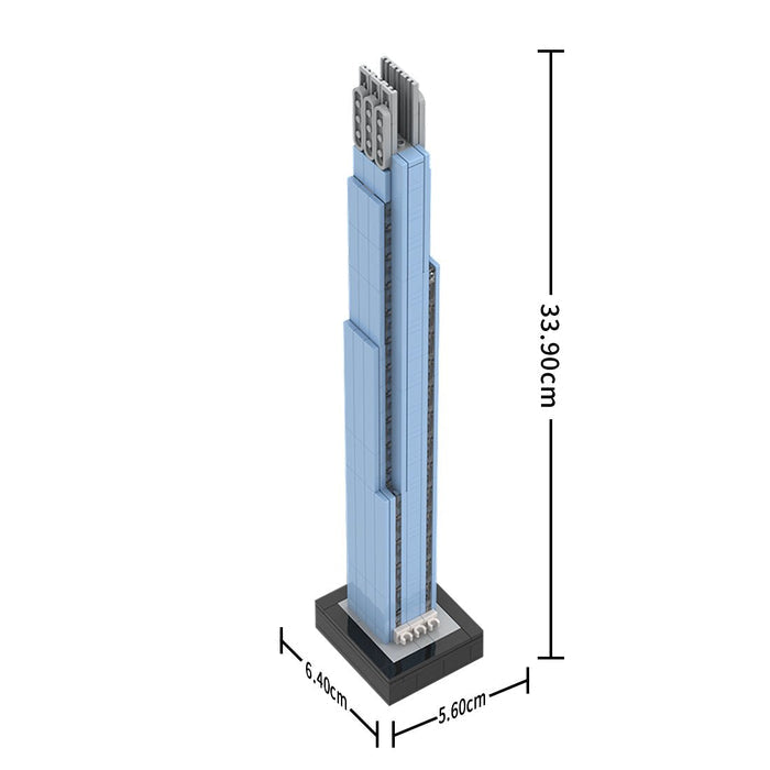 MOC - 208773 Burj Azizi Building Blocks - LesDiy - Building Blocks -