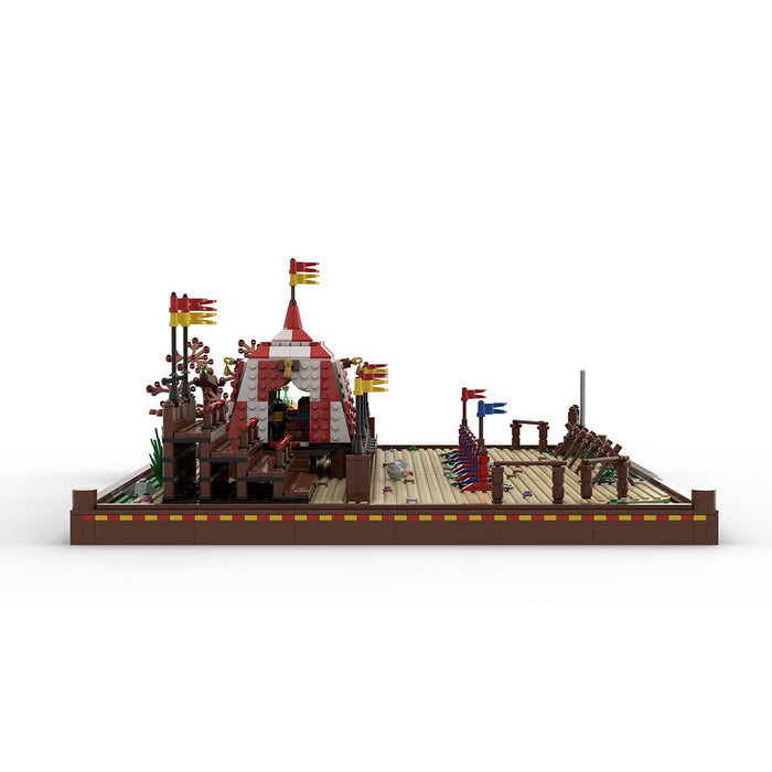 MOC - 208896 Jousting Tourney - Medieval Village Diorama Building Blocks - LesDiy - Building Blocks -