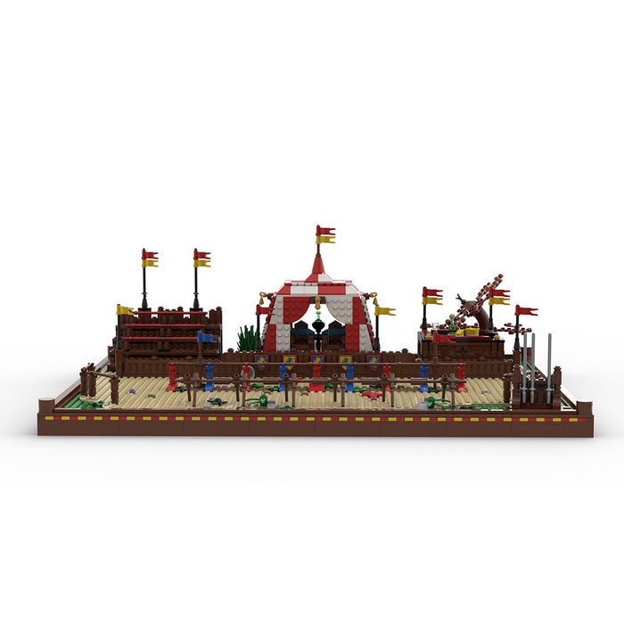 MOC - 208896 Jousting Tourney - Medieval Village Diorama Building Blocks - LesDiy - Building Blocks -