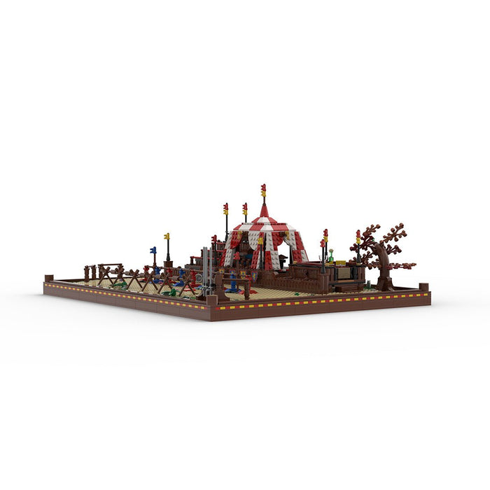 MOC - 208896 Jousting Tourney - Medieval Village Diorama Building Blocks - LesDiy - Building Blocks -
