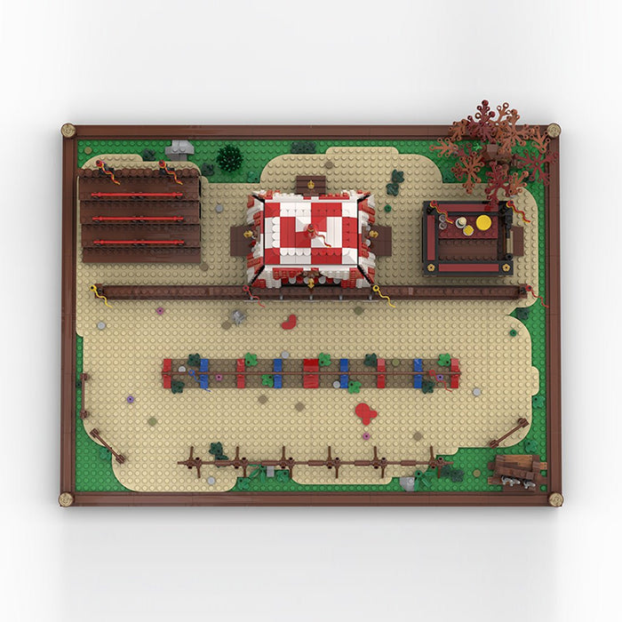 MOC - 208896 Jousting Tourney - Medieval Village Diorama Building Blocks - LesDiy - Building Blocks -