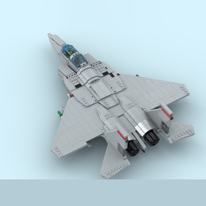 MOC - 210105 F - 15D Eagle Building Blocks - LesDiy - Building Blocks -