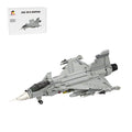 MOC - 210715 Saab | JAS - 39 E GRIPEN - 1:35 Scale Building Blocks - LesDiy - Building Blocks -