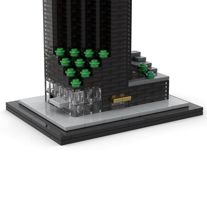 MOC - 211277 Trump Tower New York - 1/800 Scale Building Blocks - LesDiy - Building Blocks -