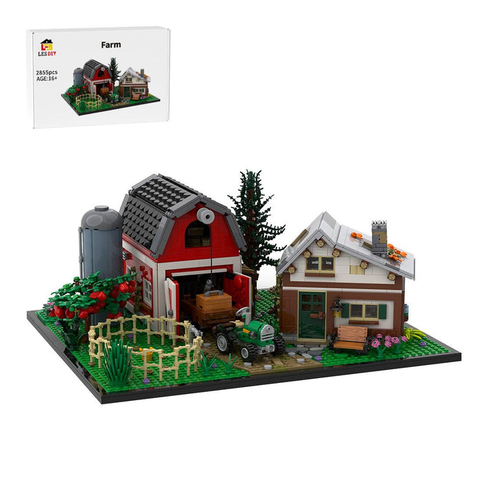 MOC - 211399 Farm Life Building Blocks - LesDiy - Building Blocks -