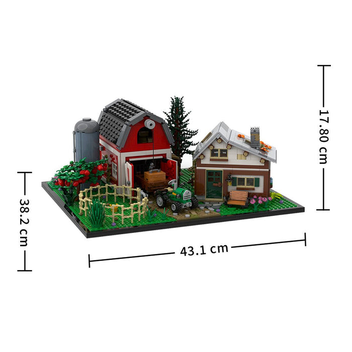 MOC - 211399 Farm Life Building Blocks - LesDiy - Building Blocks -