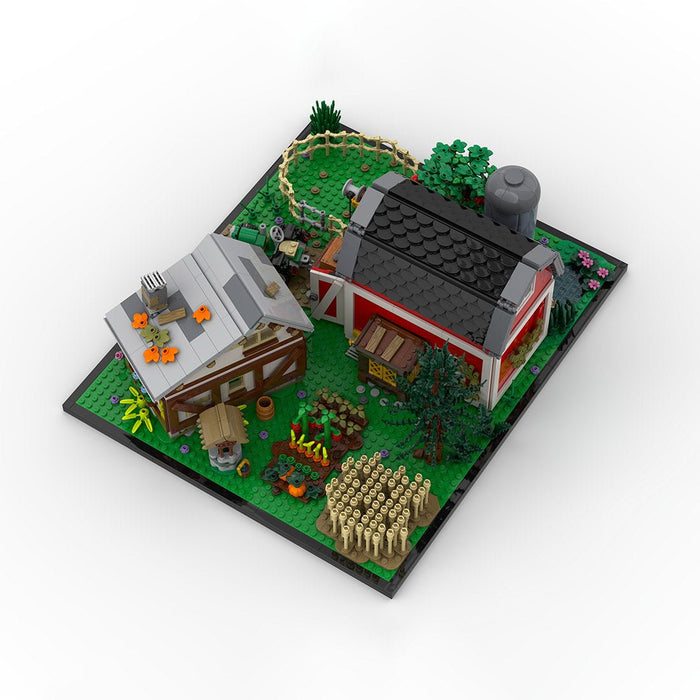 MOC - 211399 Farm Life Building Blocks - LesDiy - Building Blocks -