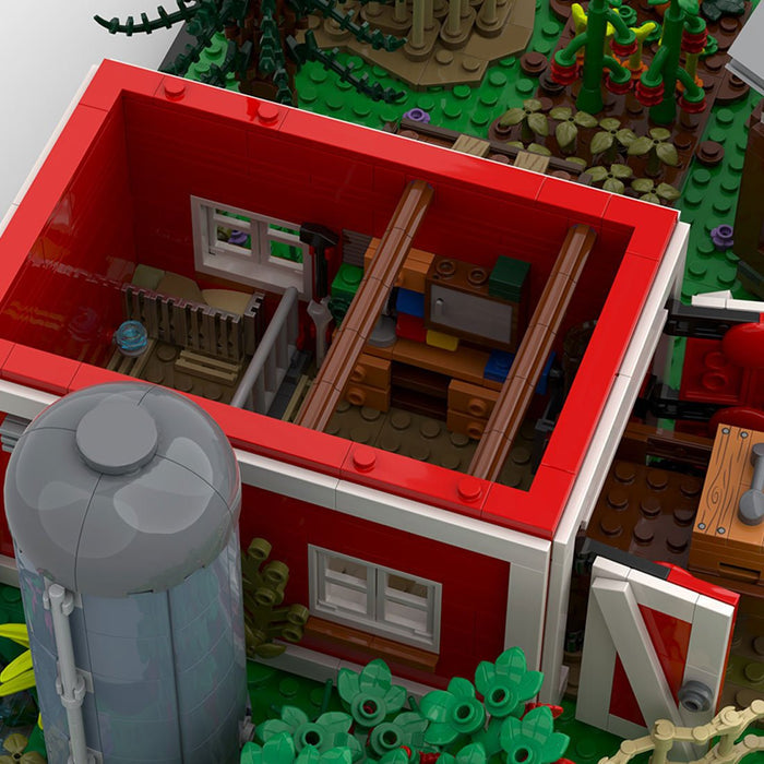 MOC - 211399 Farm Life Building Blocks - LesDiy - Building Blocks -