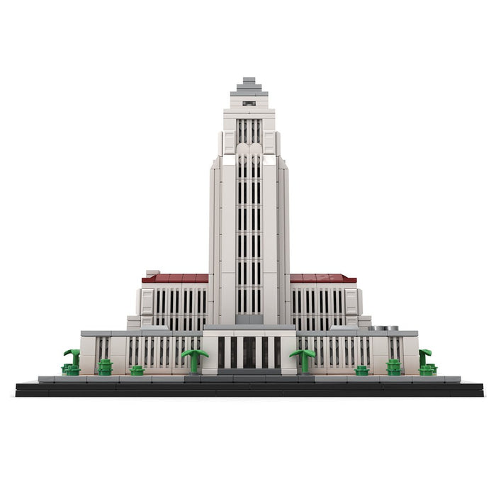 MOC - 211470 Los Angeles City Hall - 1/800 Scale Building Blocks - LesDiy - Building Blocks -