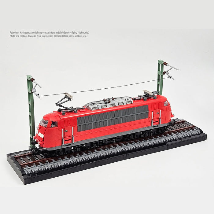 MOC - 212170 German BR103 Locomotive (red) Building Blocks - LesDiy - Building Blocks -
