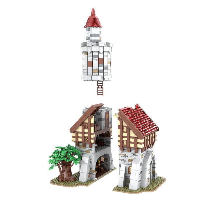 MOC-212258 Medieval Tower Building Blocks-LesDiy-Building Blocks-