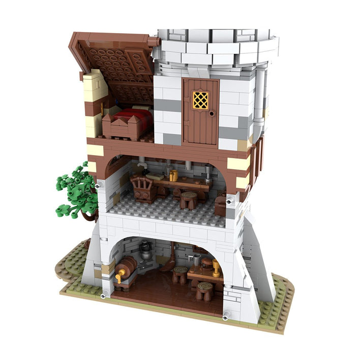 MOC-212258 Medieval Tower Building Blocks-LesDiy-Building Blocks-