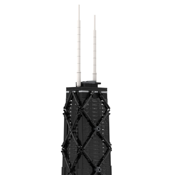 MOC - 213080 John Hancock Center 1:800 Scale Building Blocks - LesDiy - Building Blocks -