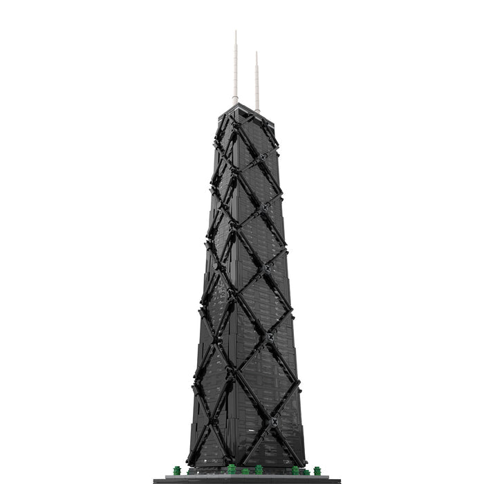 MOC - 213080 John Hancock Center 1:800 Scale Building Blocks - LesDiy - Building Blocks -
