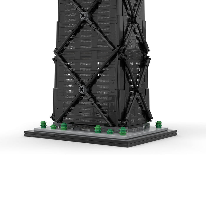 MOC - 213080 John Hancock Center 1:800 Scale Building Blocks - LesDiy - Building Blocks -