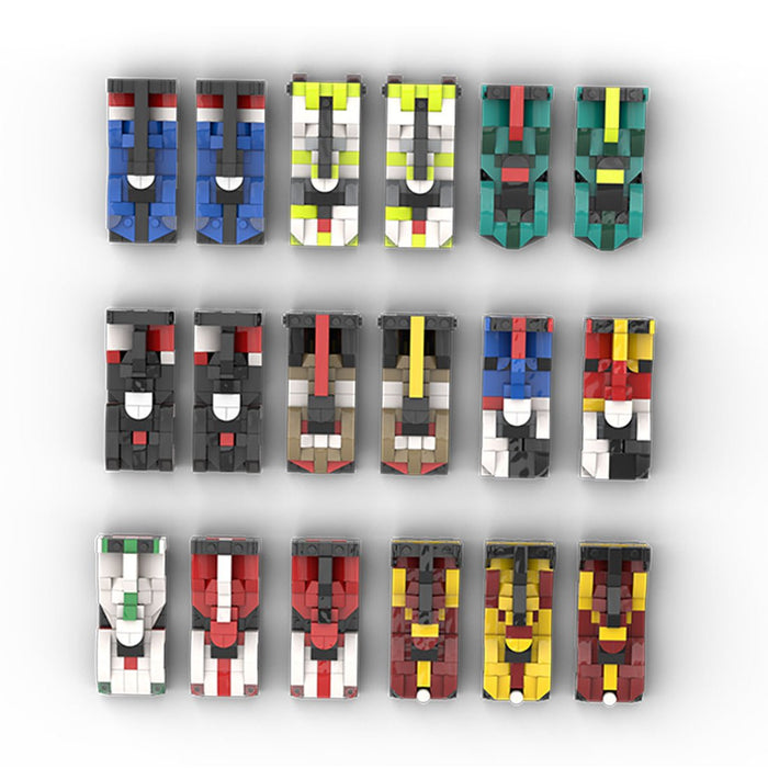 MOC - 213123 2025 WEC Hypercar Grid 5 wide building blocks - LesDiy - building blocks -