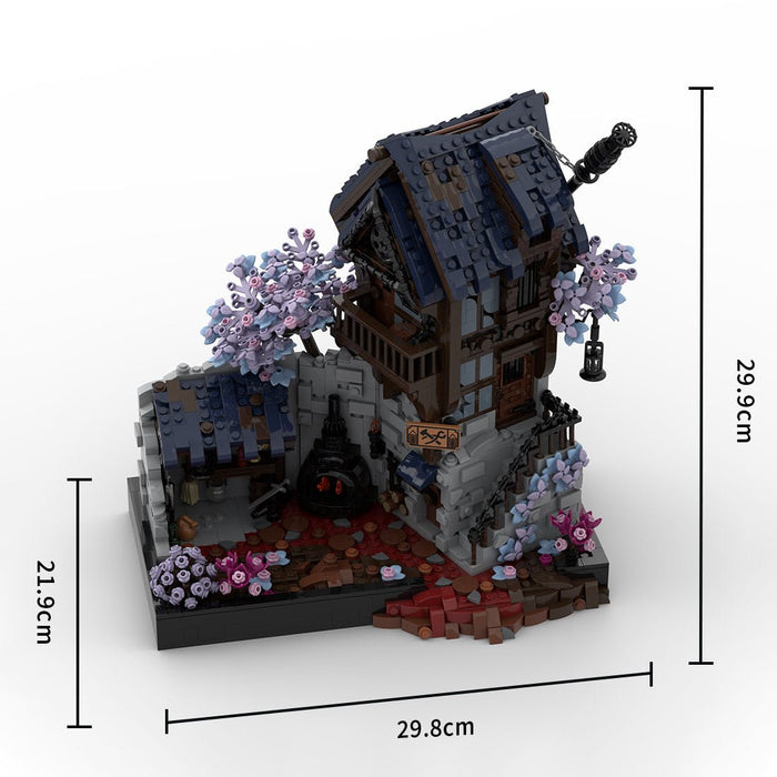 MOC - 213181 Blacksmith / Forge Building Blocks - LesDiy - Building Blocks -