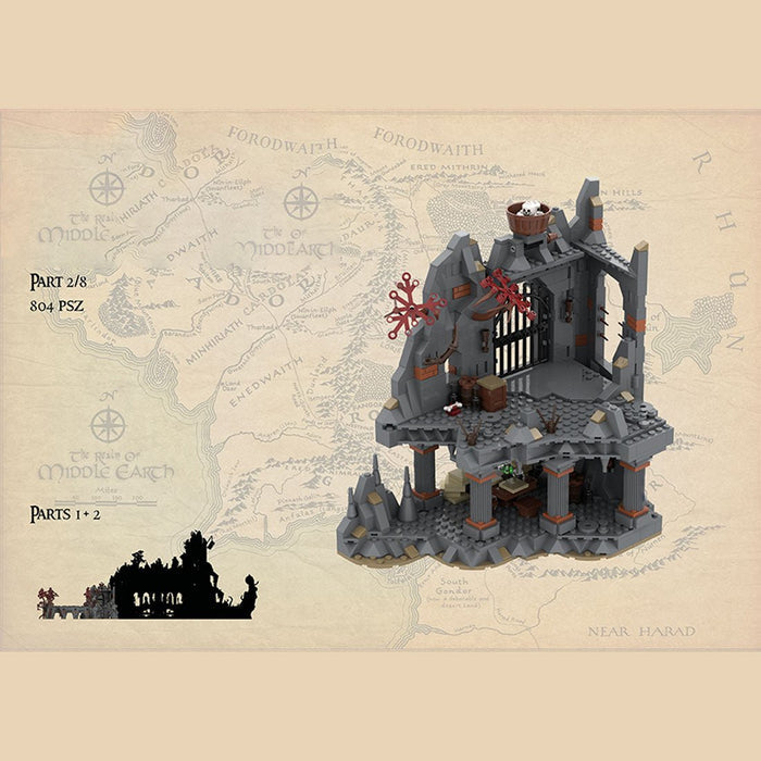 MOC - 213238 UCS Dol - Guldur - part 2/8 - LesDiy - Building Blocks -