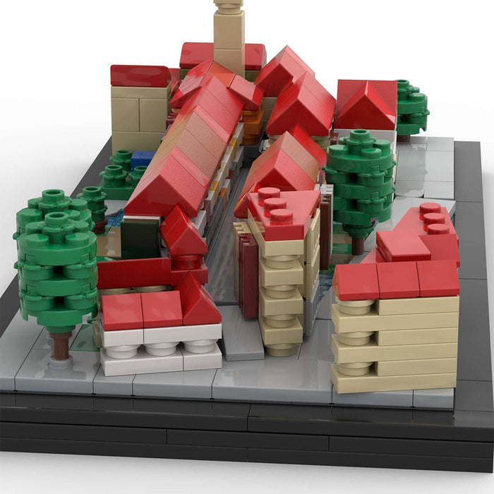 MOC - 213242 Krämerbrücke, Erfurt, Germany Building Blocks - LesDiy -