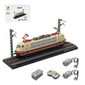 MOC - 213295 BR103 tan/dark - red Bluilding Blocks - LesDiy - Locomotive -