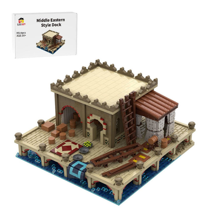 MOC - 213366 Age of Empires - Dock Building Blocks - LesDiy - Building Blocks -