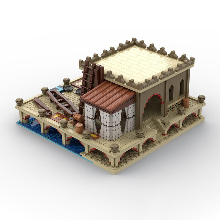 MOC - 213366 Age of Empires - Dock Building Blocks - LesDiy - Building Blocks -