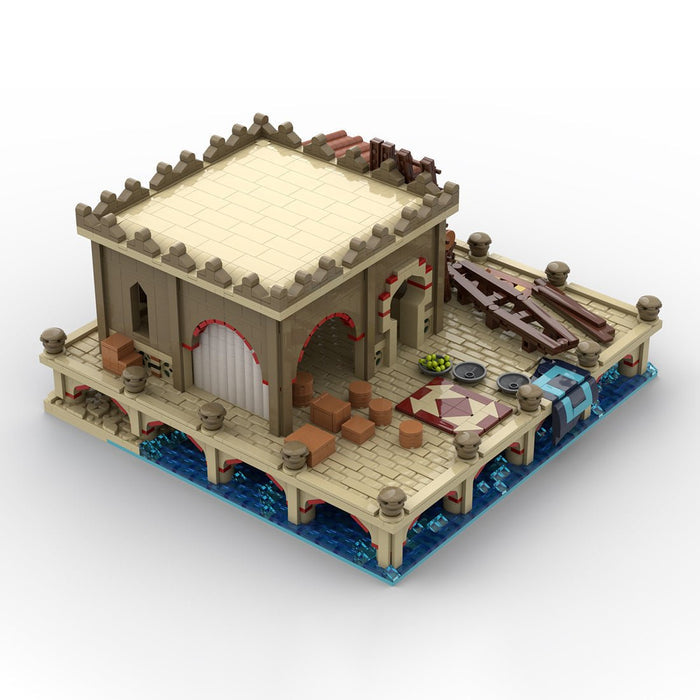 MOC - 213366 Age of Empires - Dock Building Blocks - LesDiy - Building Blocks -