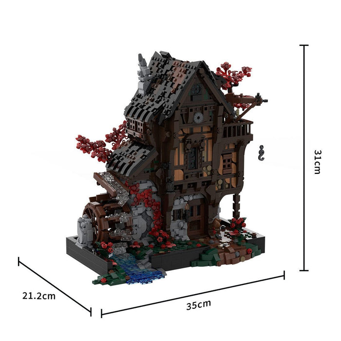 MOC - 214249 Watermill Building Blocks - LesDiy - Building Blocks -