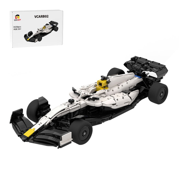 MOC - 214433 Visa Cash App RB Formula One Team VCARB02 1:8 Scale Building Blocks - LesDiy - Building Blocks -
