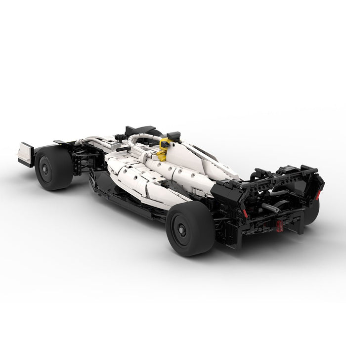 MOC - 214433 Visa Cash App RB Formula One Team VCARB02 1:8 Scale Building Blocks - LesDiy - Building Blocks -