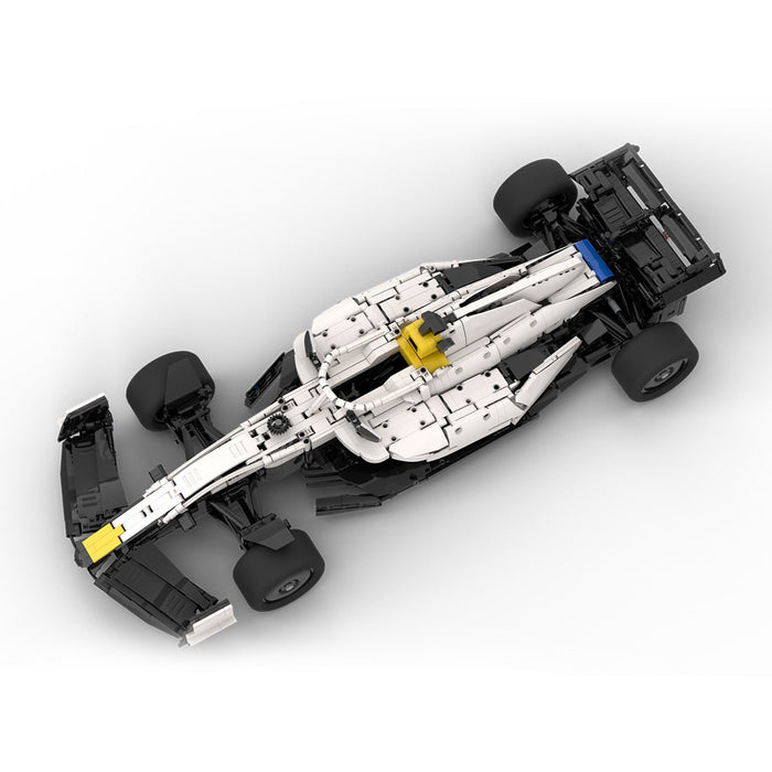 MOC - 214433 Visa Cash App RB Formula One Team VCARB02 1:8 Scale Building Blocks - LesDiy - Building Blocks -