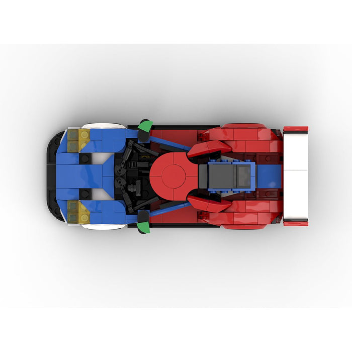 MOC - 215282 Ford GT LM GTE Building Blocks - LesDiy - Building Blocks -