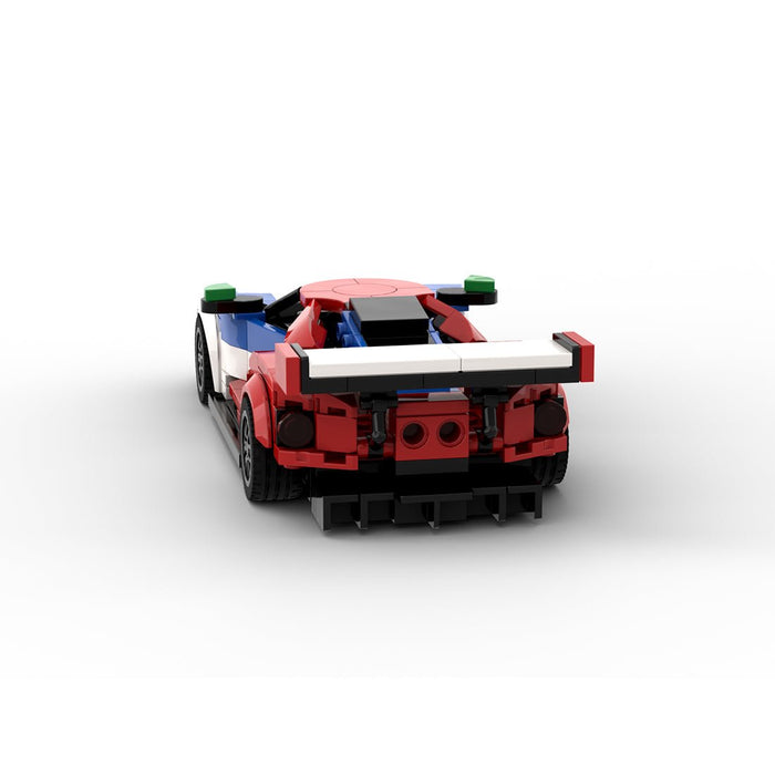 MOC - 215282 Ford GT LM GTE Building Blocks - LesDiy - Building Blocks -