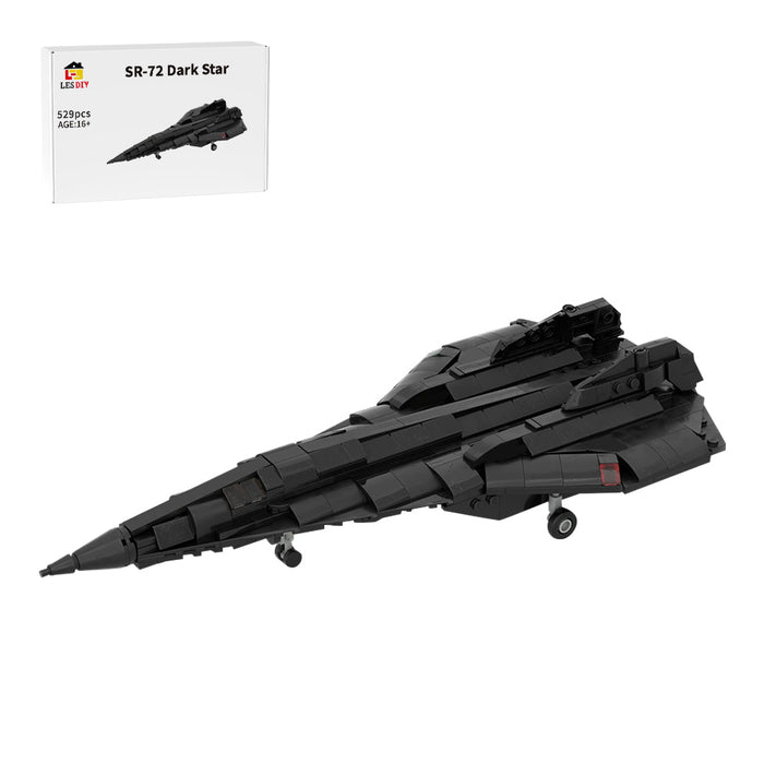 MOC - 215344 TOP GUN MAVERICK | SR - 72 DARK STAR Building Blocks - LesDiy - Building Blocks -