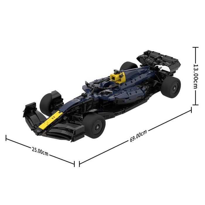 MOC - 215577 Red Bull Racing F1 RB21 1:8 Scale Building Blocks - LesDiy - Building Blocks -