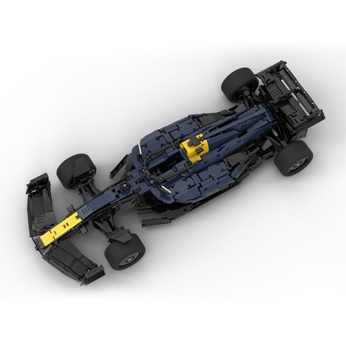 MOC - 215577 Red Bull Racing F1 RB21 1:8 Scale Building Blocks - LesDiy - Building Blocks -