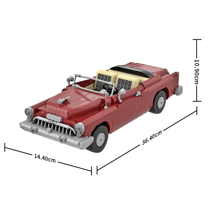 MOC - 216040 1953 Buick Skylark Convertible Building Blocks - LesDiy - Building Blocks -
